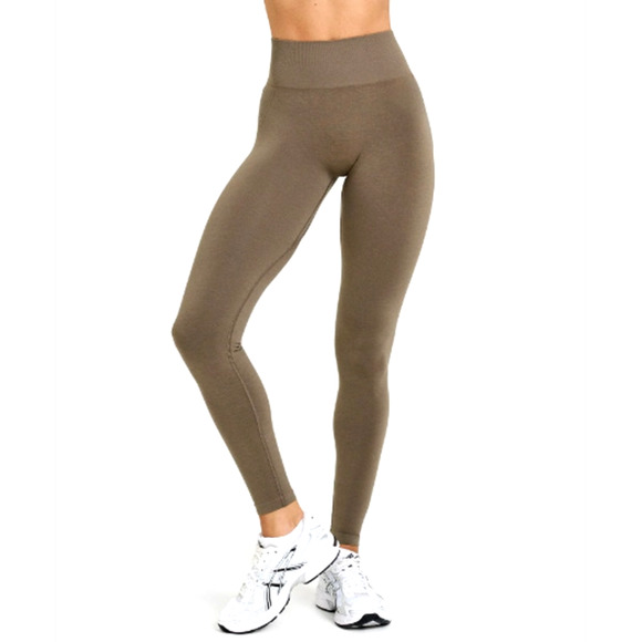 Oner Active Moss Brown Effortless Seamless Leggings Size S - Picture 2 of 8